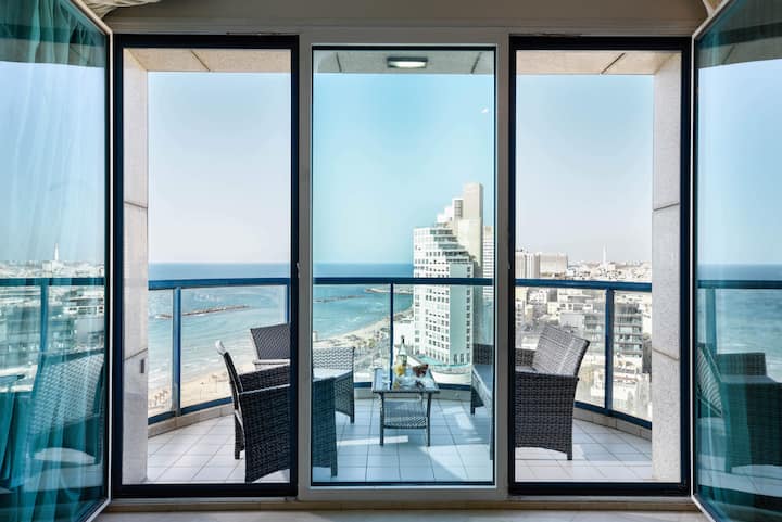 Stylish Sea View Stay At Hayarkon 78 - Tel Aviv-Yafo