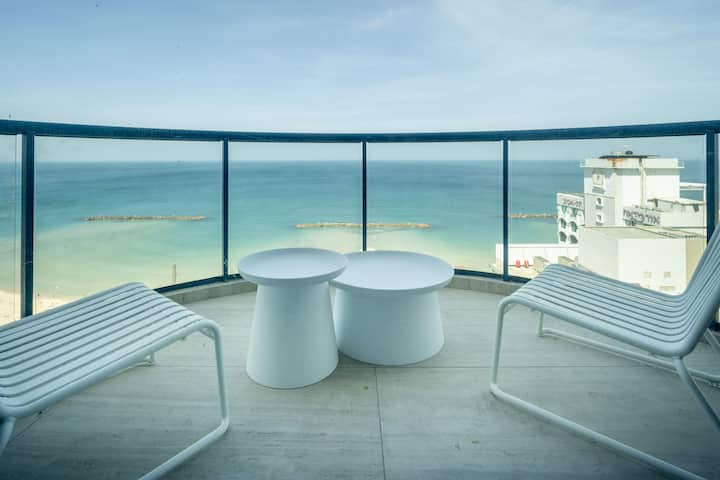 Stunning Sea-view Panorama 1br Apartment - Tel Aviv-Jaffa