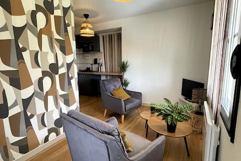 Popular Airbnb listing: 2-room apartment, 27 m2, renovated in Carquefou