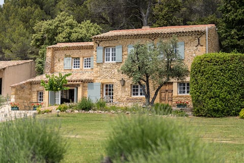 Exquisite Provencal mas, King Beds, sleeps 8 +