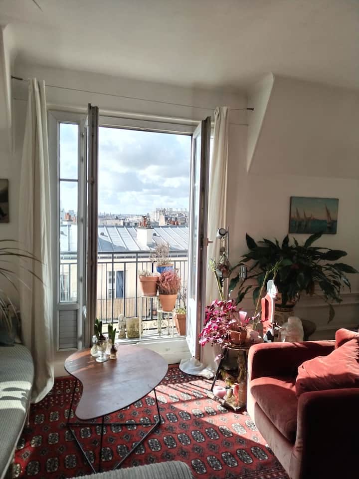 Grand Studio Ensoleillé Paris 11 - Paryż