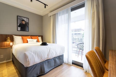 Modern and Comfortable Studio Next to Ana Rosa Metro Station