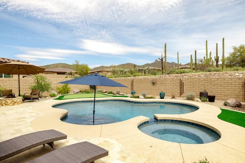 Gated Desert Oasis w/ Pool