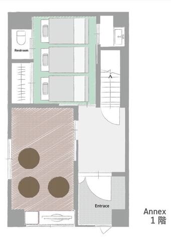 浅草エリア最大級！MAX18名/5階戸建166平米/100inchモニター/高速Wi-Fi gallery image 5
