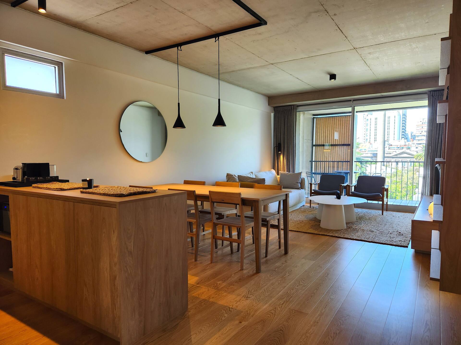 Apartamento de 1 quarto mobiliado em Palermo