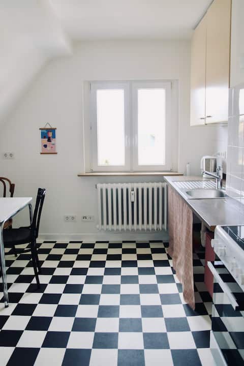 Popular Airbnb listing: Apartment with sun balcony in Marburg