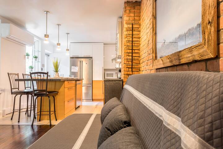 *Stylist Penthouse* 3 BDRs* old Montréal *parking* gallery image 2