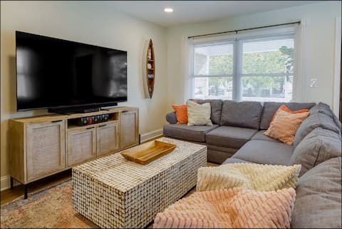 Cozy 3BR near Asbury Park | Luxury Kitchen + WFH