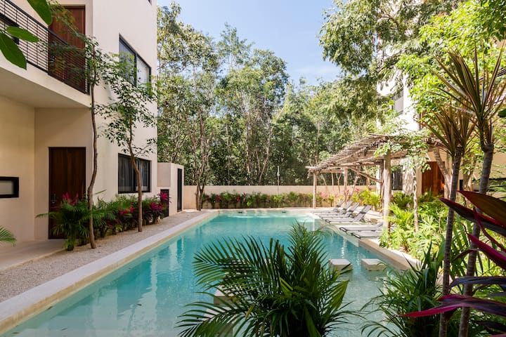 Casa Soul, Aldea Zama/ Modern 3br  5 Min To Beach - Tulum