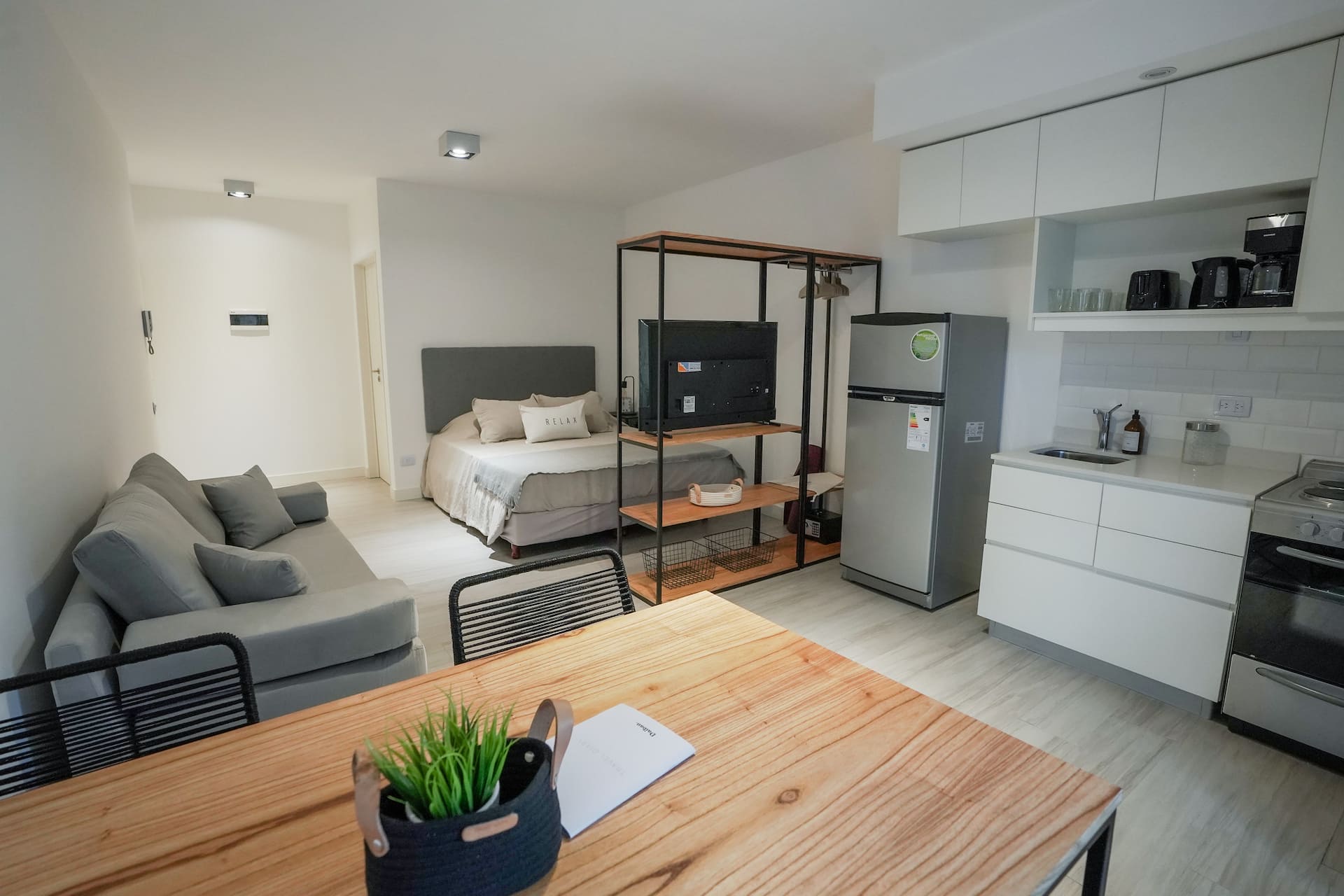 Departamento de 2 ambientes con balcón en Palermo