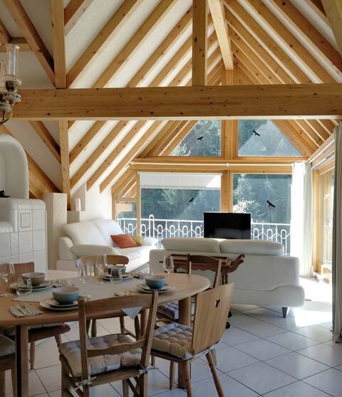 Loft apartment in the countryside