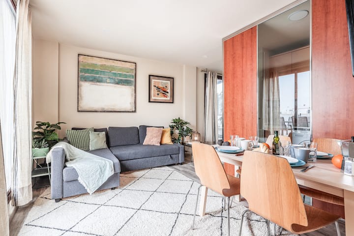 Espectacular Atico 2 Dor Terraza Y Piscina Privada - Sevilla