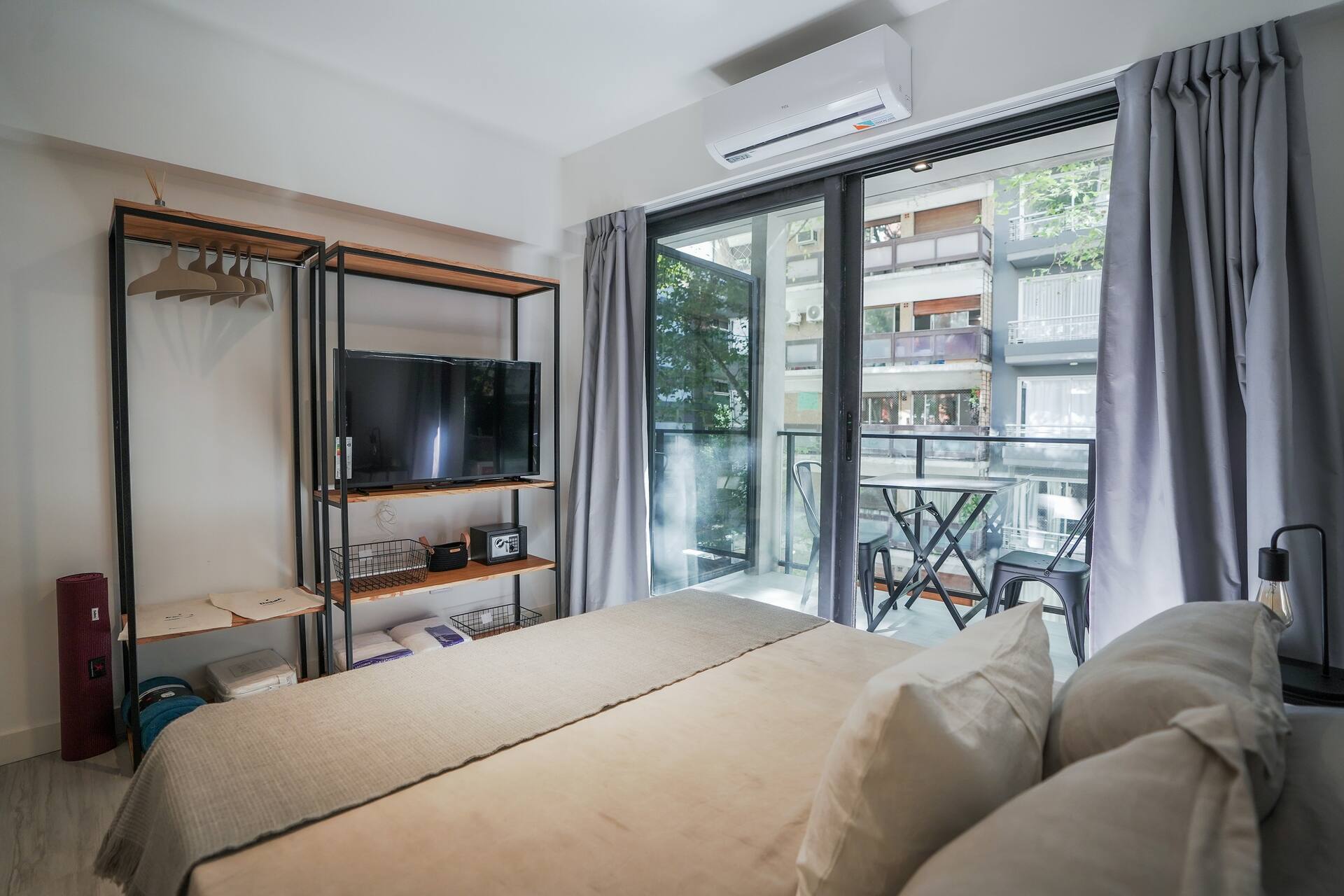 Studio apartment in Palermo with balcony