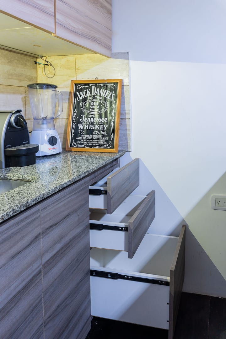 Loft mobiliado de 1 dormitório em Almagro