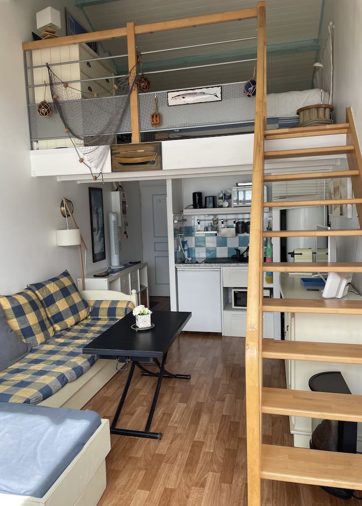 Studio Mezzanine Avec Pleine Vue Sur L'océan 39vol - Lacanau Océan