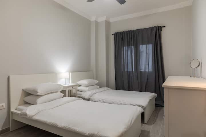 Segundo dormitorio con camas individuales