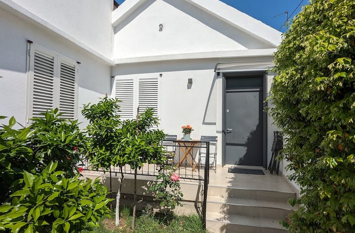 House with garden