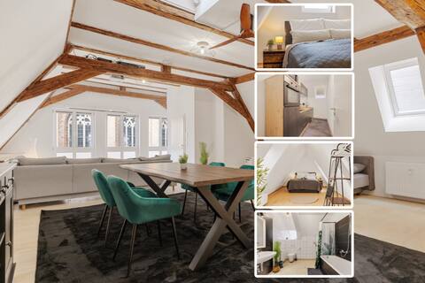 COMFY: Old town-loft | parking | home cinema