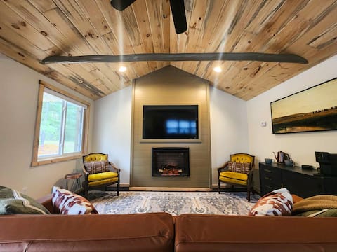 Nespresso/Campfire/Fish/WIFI/Fireplace/SKI/TUBE