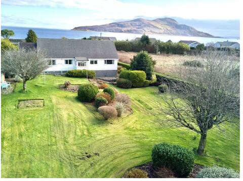 Lamlash holiday home
wood fired hot tub
