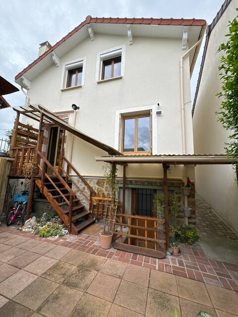 Maison 3 chambres avec jardin 30min de Paris JO 24