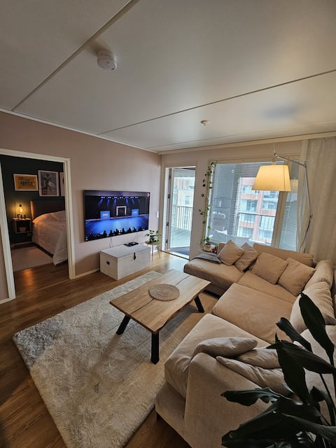 Successful Airbnb property: Air-conditioned 4-bedroom apartment in the city center in Länsisatama