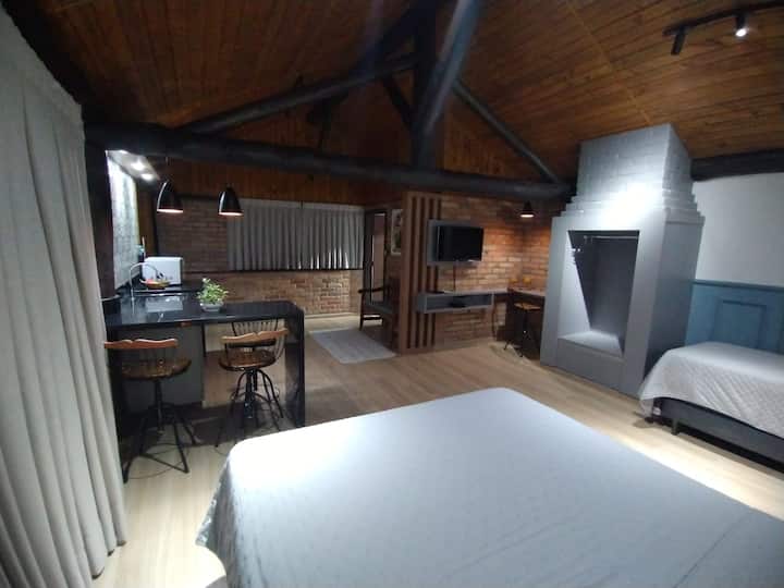 Vista interna del loft.