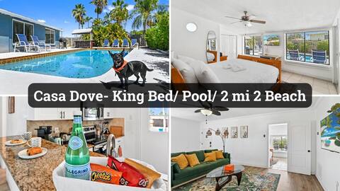 Home Where: Pool & King 2mi Beach