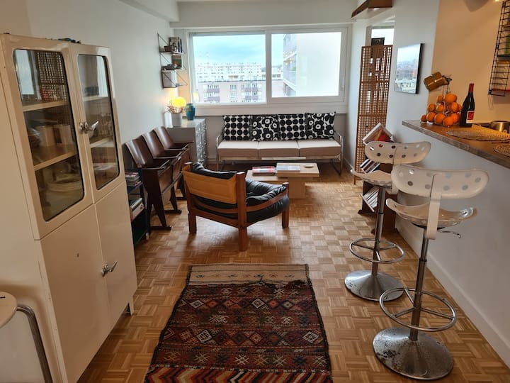Duplex D'architecte Avec Terrasse Et Vue Sur Paris - Ivry-sur-Seine