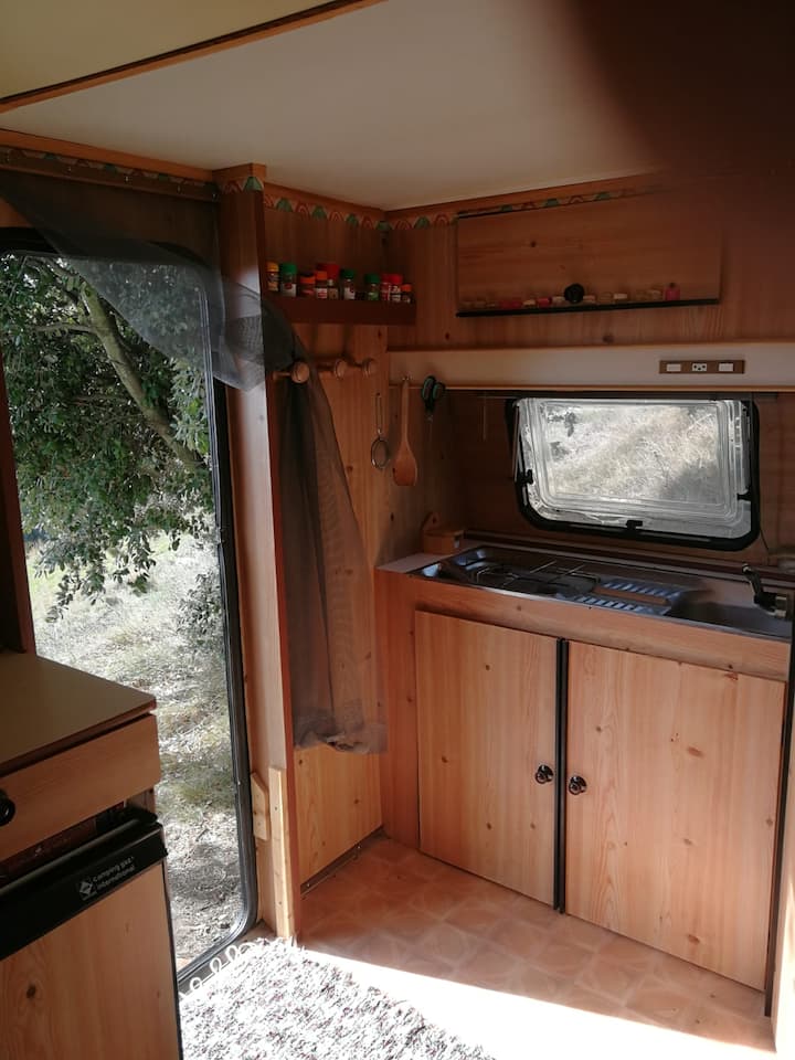Acogedora Caravana Vistas Al Mar - Alcover