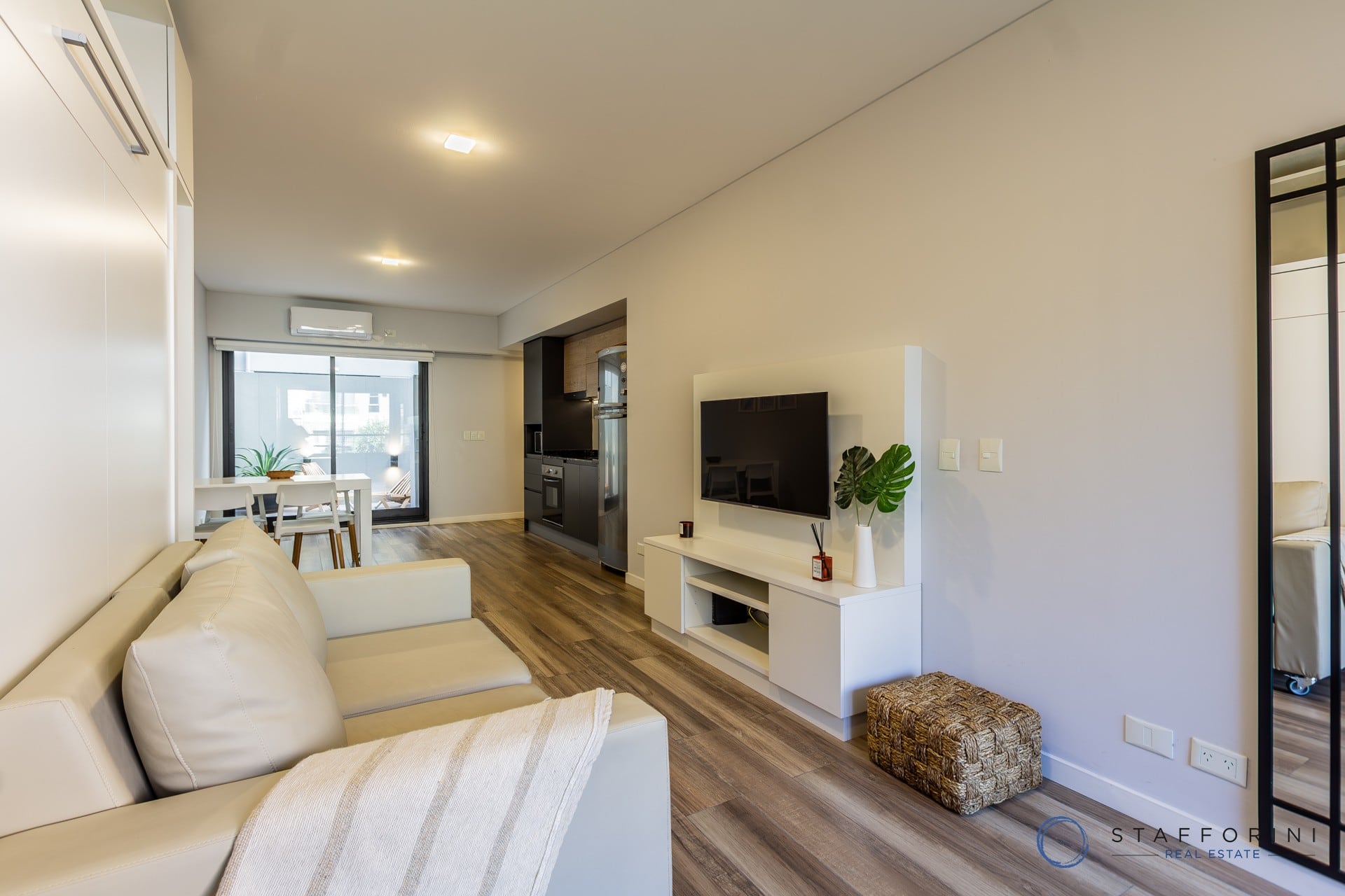 Modern Studio with bbq