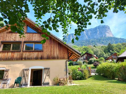 Chalet at the foot of Parmelan, near Annecy and the lake