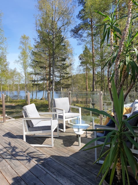 Little house by the lake