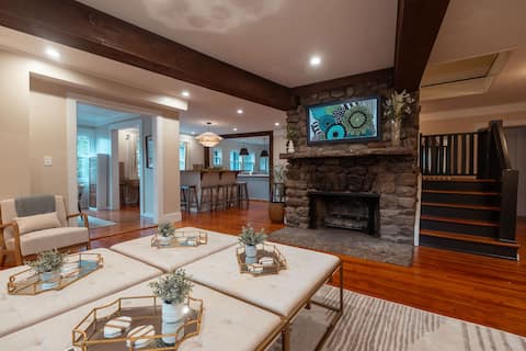 Retreat to a 9 bedroom house on 850 private acres