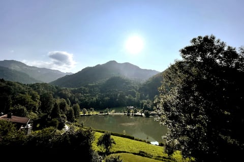 Luxury with private lake access