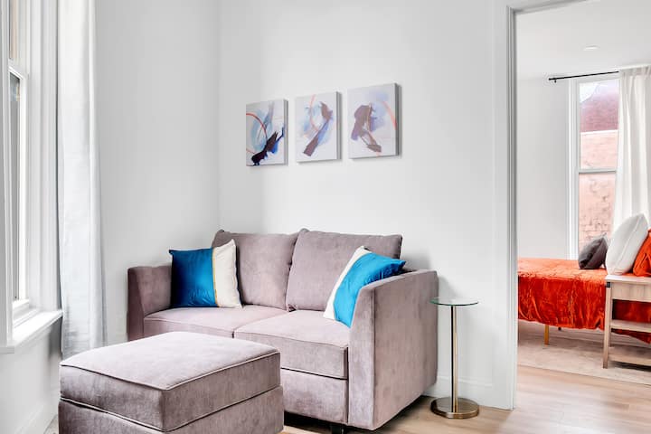 Urban Nest #2 | Bright 1bd Steps From Downtown - Schenectady, NY