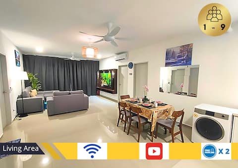 Cozy 3R2B Relax Stay with Amaze Landscape #SR1