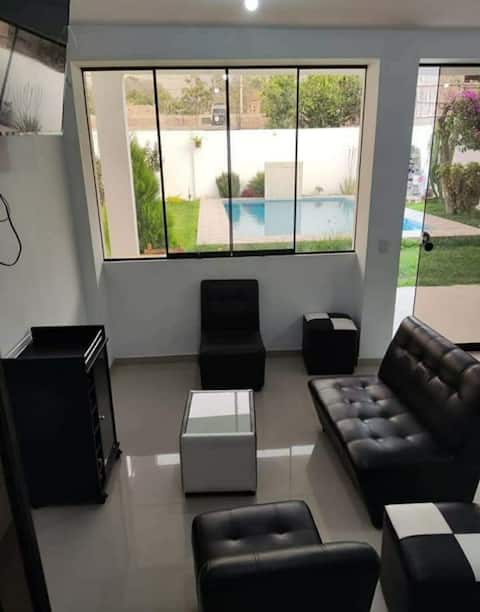 Top performing Airbnb: Casa de Campo Encanto de Luna | Pool + Á Verdes in Lunahuaná