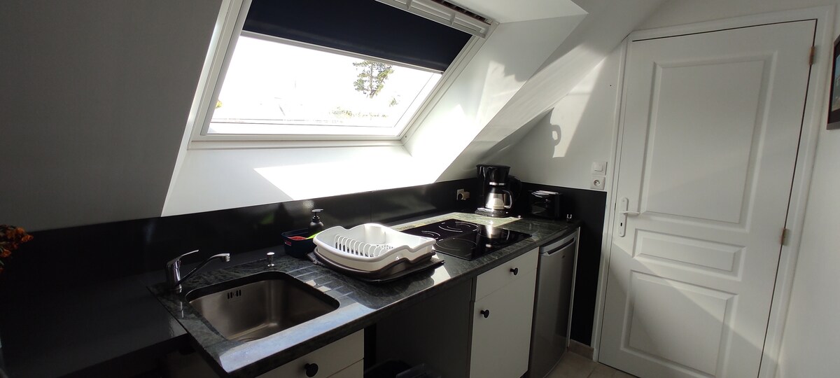 Successful Airbnb property: "Sea" room at the host's home (3 adults +1 or 2 children) in Saint Cast Le Guildo