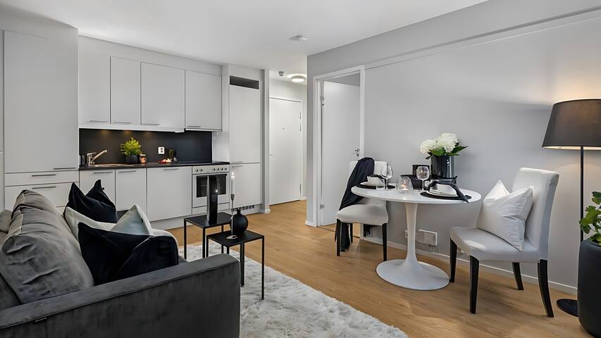 Tjuvholmen. Oslo Sentrum. Brede senger/Raskt WIFI gallery image 3