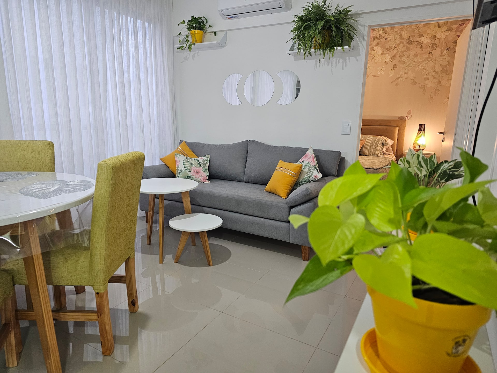 Apartamento de 2 ambientes com 1 quarto em Almagro