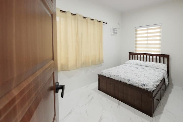 Fully air-conditioned Bedroom no. 1 - the Masters' bedroom