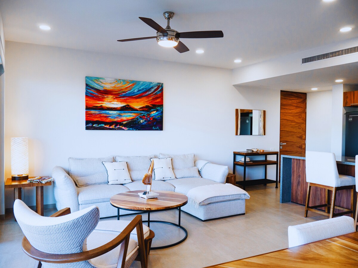 Top Airbnb: Oceanview 2BR Condo - Beach Club - Pool en Cruz De Huanacaxtle