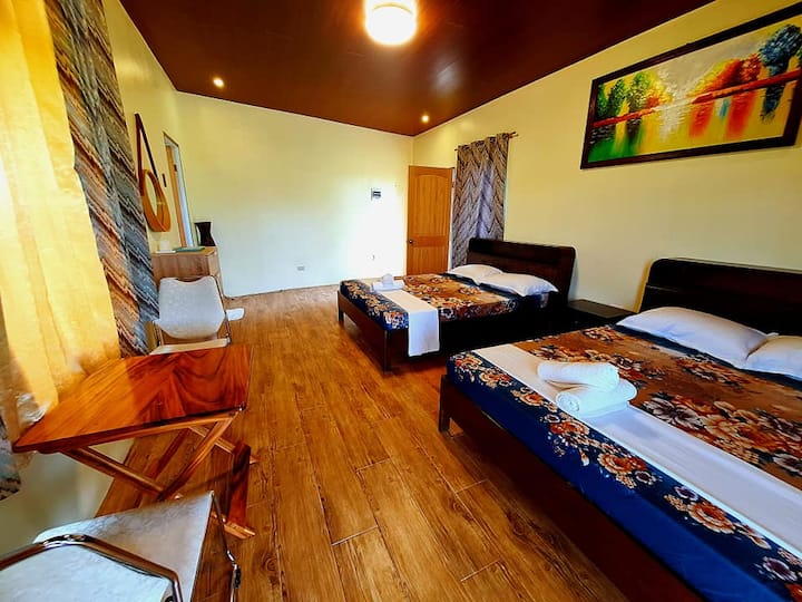 Cozy Room For 4 With Terrace And Mountain View - Moalboal