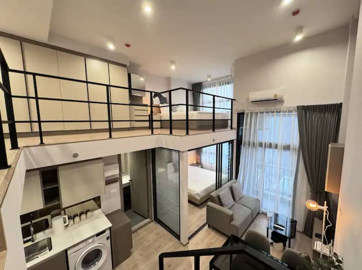 Loft 2 Bed /Free Pool And  Gym /Mrt/center Rama 9 - Thailand