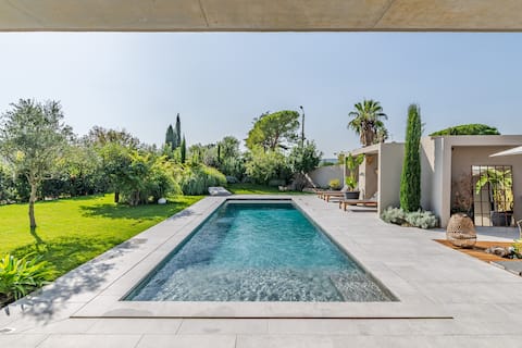 Beautiful 5-star villa and village view