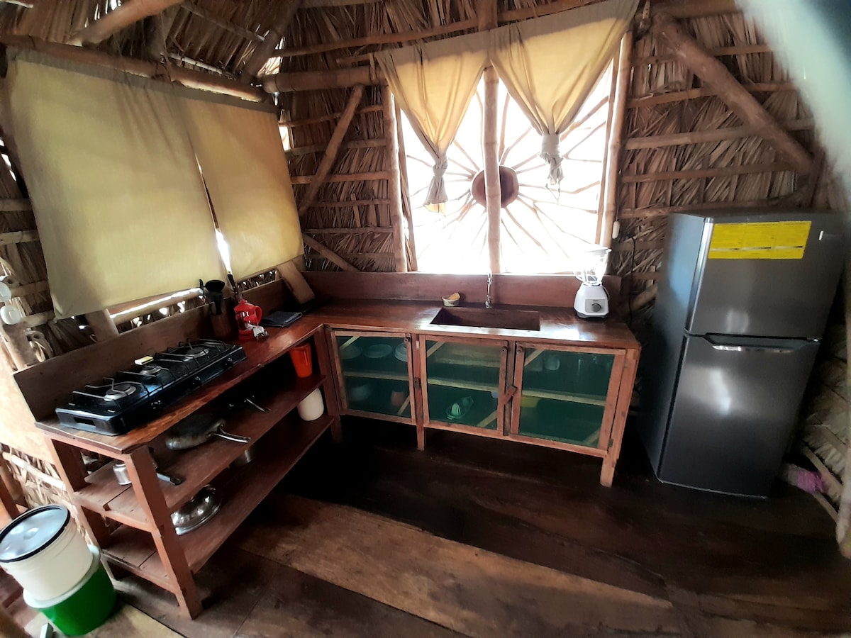 The Bamboo Lake Cabin - Cabins for Rent in Balgue, Rivas, Nicaragua