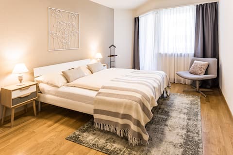 Top Airbnb: Easy Two Bedroom Apartment in Affoltern
