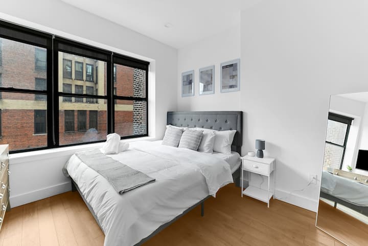 Super! 1BR Oasis, 20 Min NYC, 4 Min to Prudential!