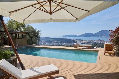 Idyllium- Exclusive Nature Retreat w/ Pool&SeaView